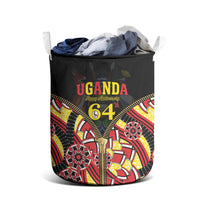 Uganda 64th Anniversary Laundry Basket Happy Independence Day
