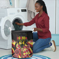Uganda 64th Anniversary Laundry Basket Happy Independence Day