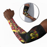 Personalised Uganda 64th Anniversary Arm Sleeves Happy Independence Day