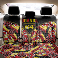 Uganda 64th Anniversary Back Car Seat Cover Happy Independence Day
