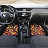 Personalised Uganda 64th Anniversary Car Mats Happy Independence Day