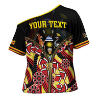 Personalised Uganda 64th Anniversary Cross Shoulder Shirt Happy Independence Day