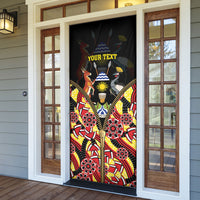 Personalised Uganda 64th Anniversary Door Cover Happy Independence Day