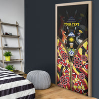 Personalised Uganda 64th Anniversary Door Cover Happy Independence Day