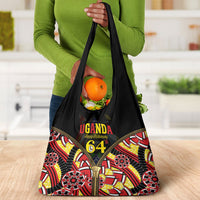 Uganda 64th Anniversary Grocery Bag Happy Independence Day