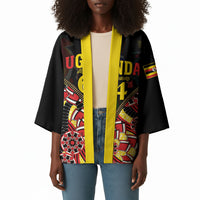 Personalised Uganda 64th Anniversary Kimono Happy Independence Day