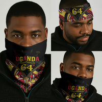 Uganda 64th Anniversary Neck Gaiter Happy Independence Day