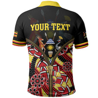 Personalised Uganda 64th Anniversary Polo Shirt Happy Independence Day