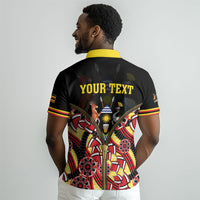 Personalised Uganda 64th Anniversary Polo Shirt Happy Independence Day