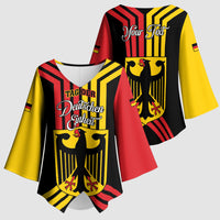 Personalised Tag Der Deutschen Einheit Kimono Sleeve Blouse Happy Unity Day