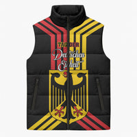 Personalised Tag Der Deutschen Einheit Sleeveless Puffer Jacket Happy Unity Day