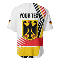 Personalised German Unity Day Baseball Jersey Deutschland Flag Stylized