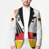 Personalised German Unity Day Blazer Deutschland Flag Stylized