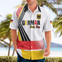 Personalised German Unity Day Hawaiian Shirt Deutschland Flag Stylized