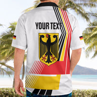 Personalised German Unity Day Hawaiian Shirt Deutschland Flag Stylized