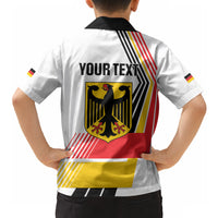 Personalised German Unity Day Hawaiian Shirt Deutschland Flag Stylized