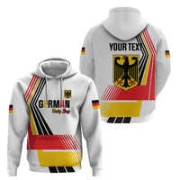 Personalised German Unity Day Hoodie Deutschland Flag Stylized