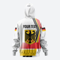 Personalised German Unity Day Hoodie Deutschland Flag Stylized
