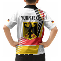 Personalised German Unity Day Kid Hawaiian Shirt Deutschland Flag Stylized