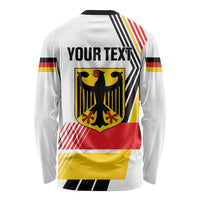 Personalised German Unity Day Long Sleeve Shirt Deutschland Flag Stylized
