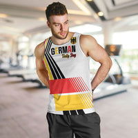 Personalised German Unity Day Men Tank Top Deutschland Flag Stylized