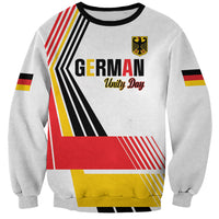 Personalised German Unity Day Sweatshirt Deutschland Flag Stylized