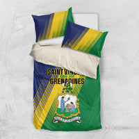 Saint Vincent and the Grenadines Bedding Set Coat of Arms Flag Stylized