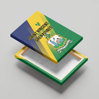 Saint Vincent and the Grenadines Canvas Wall Art Coat of Arms Flag Stylized