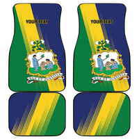 Personalised Saint Vincent and the Grenadines Car Mats Coat of Arms Flag Stylized