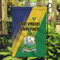 Saint Vincent and the Grenadines Garden Flag Coat of Arms Flag Stylized