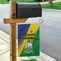 Saint Vincent and the Grenadines Garden Flag Coat of Arms Flag Stylized