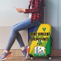 Saint Vincent and the Grenadines Luggage Cover Coat of Arms Flag Stylized