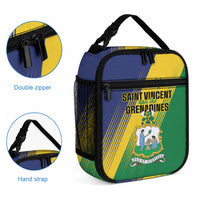 Saint Vincent and the Grenadines Lunch Bag Coat of Arms Flag Stylized