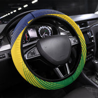 Saint Vincent and the Grenadines Steering Wheel Cover Coat of Arms Flag Stylized