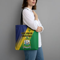 Saint Vincent and the Grenadines Tote Bag Coat of Arms Flag Stylized