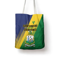 Saint Vincent and the Grenadines Tote Bag Coat of Arms Flag Stylized