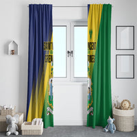 Saint Vincent and the Grenadines Window Curtain Coat of Arms Flag Stylized