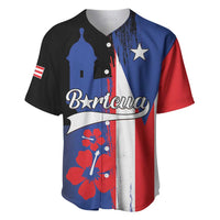 Personalized Boricua Baseball Jersey Puerto Rico El Morro Flag Style - Wonder Print Shop