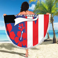 Boricua Beach Blanket Puerto Rico El Morro Flag Style - Wonder Print Shop