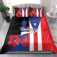 Boricua Bedding Set Puerto Rico El Morro Flag Style - Wonder Print Shop