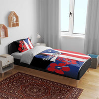 Boricua Bedding Set Puerto Rico El Morro Flag Style - Wonder Print Shop
