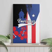 Boricua Canvas Wall Art Puerto Rico El Morro Flag Style - Wonder Print Shop