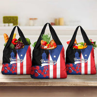 Boricua Grocery Bag Puerto Rico El Morro Flag Style