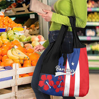 Boricua Grocery Bag Puerto Rico El Morro Flag Style
