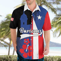 Personalized Boricua Hawaiian Shirt Puerto Rico El Morro Flag Style - Wonder Print Shop