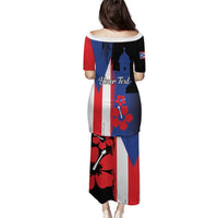 Personalized Boricua Puletasi Puerto Rico El Morro Flag Style - Wonder Print Shop