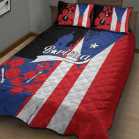Boricua Quilt Bed Set Puerto Rico El Morro Flag Style - Wonder Print Shop
