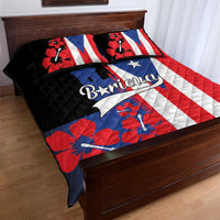 Boricua Quilt Bed Set Puerto Rico El Morro Flag Style - Wonder Print Shop