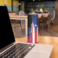Personalized Boricua Skinny Tumbler Puerto Rico El Morro Flag Style - Wonder Print Shop