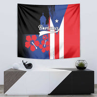 Boricua Tapestry Puerto Rico El Morro Flag Style - Wonder Print Shop